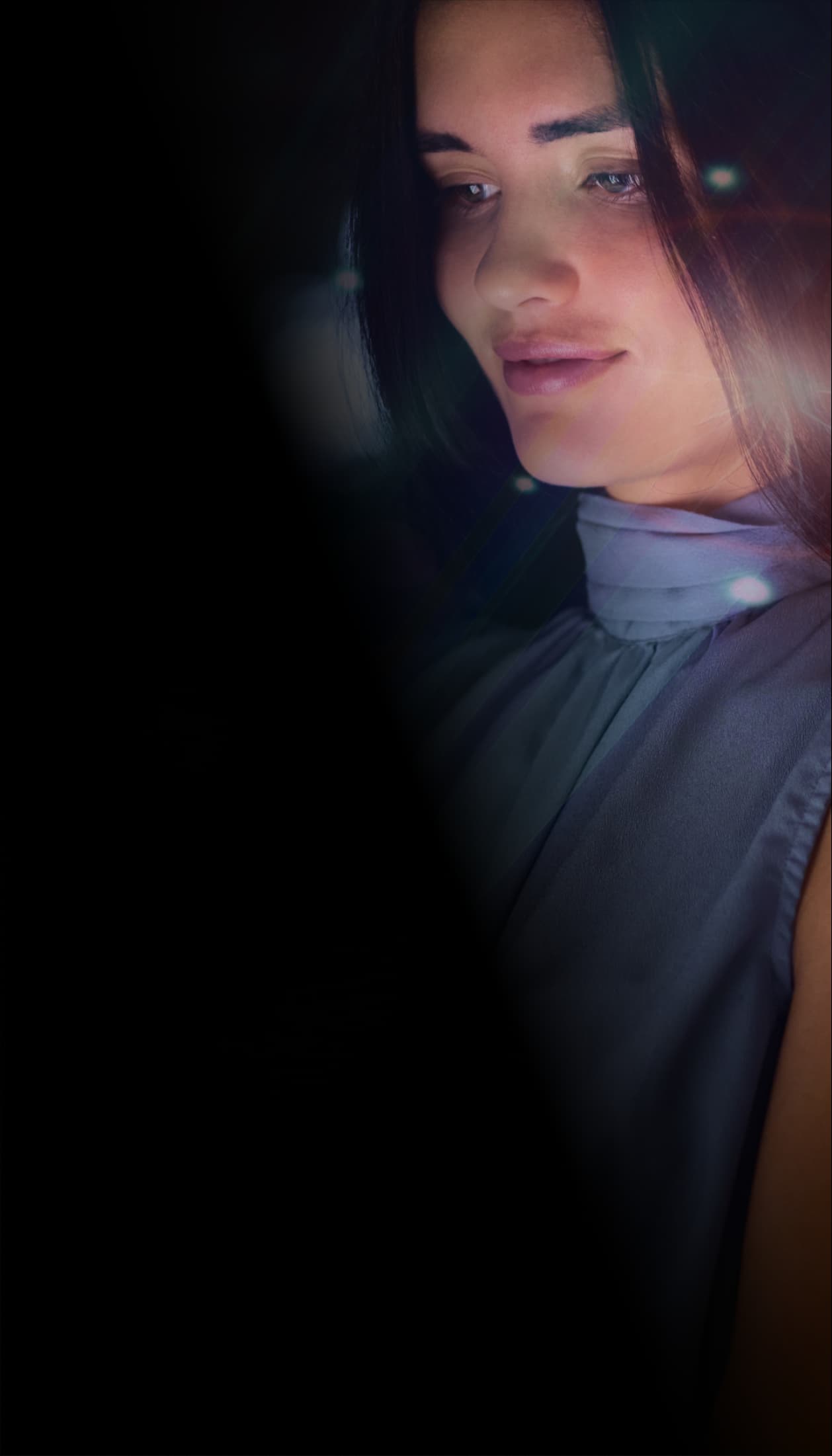 Fondo sección principal móvil